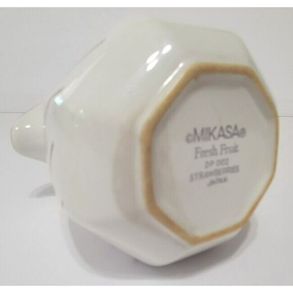 Vintage Mikasa Fresh Fruit Creamer DP 002 STRAWBERRIES Replacement - Picture 5 of 12